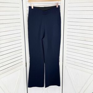 Tuckernuck Compression Knit Ashford Pants Navy Blue Small Crop Pull On